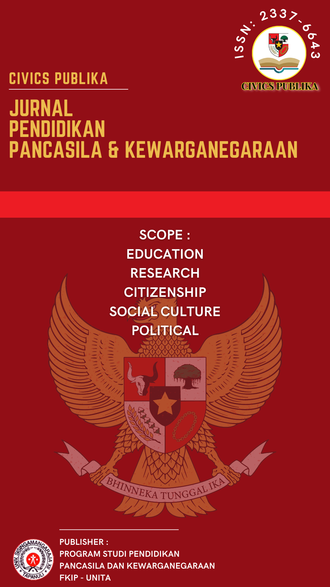 					View Vol. 3 No. 2 (2024): CIVICS PUBLIKA | Volume 3 Issue 2 |  August 2024 - February 2025
				